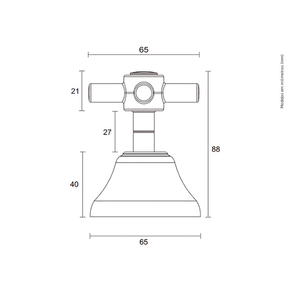 Acabamento Para Registro Deca/docol C37 Abs Preto Blukit