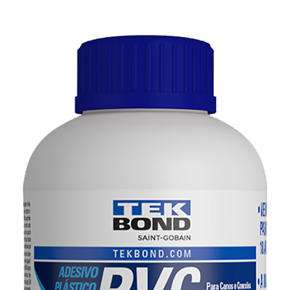 Adesivo Para Tubos PVC 175g com Pincel Tekbond