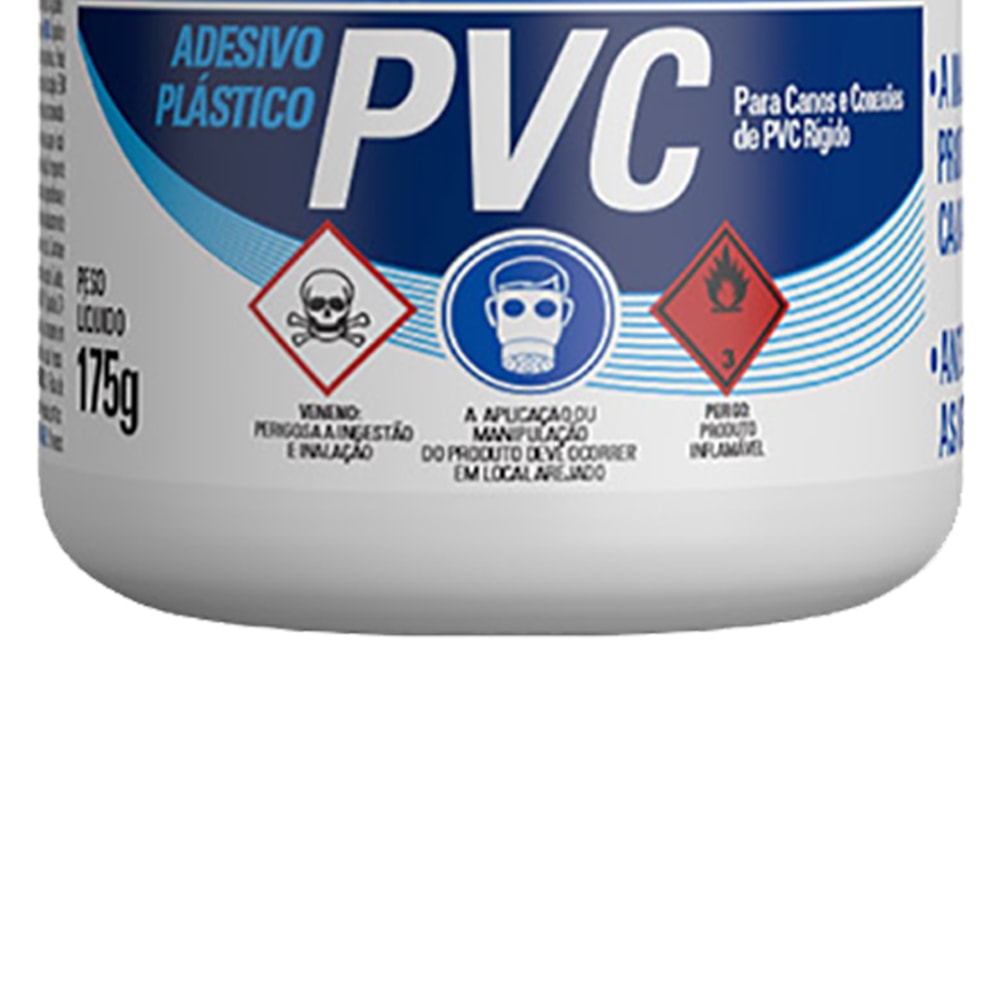 Adesivo Para Tubos PVC 175g com Pincel Tekbond