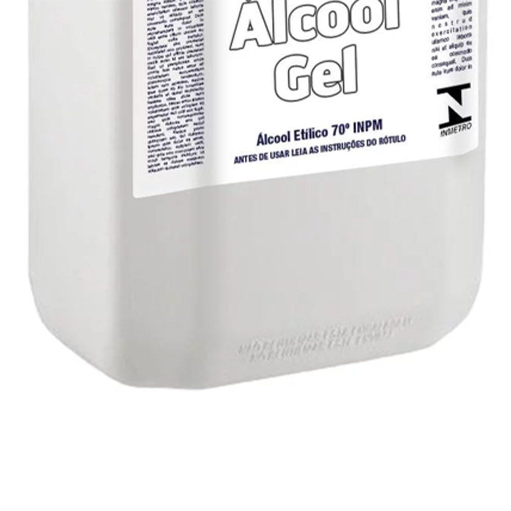 Alcool Gel 70° Antisseptico 5 Litros Proclean