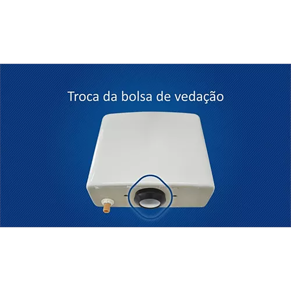 Anel de Vedação Caixa Acoplada 86mm Astra Acessórios Banheiro