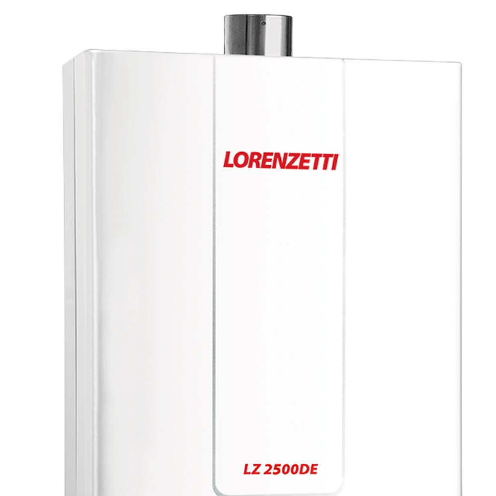Aquecedor à Gás Lz 2500 Digital Eletrônico GLP Lorenzetti