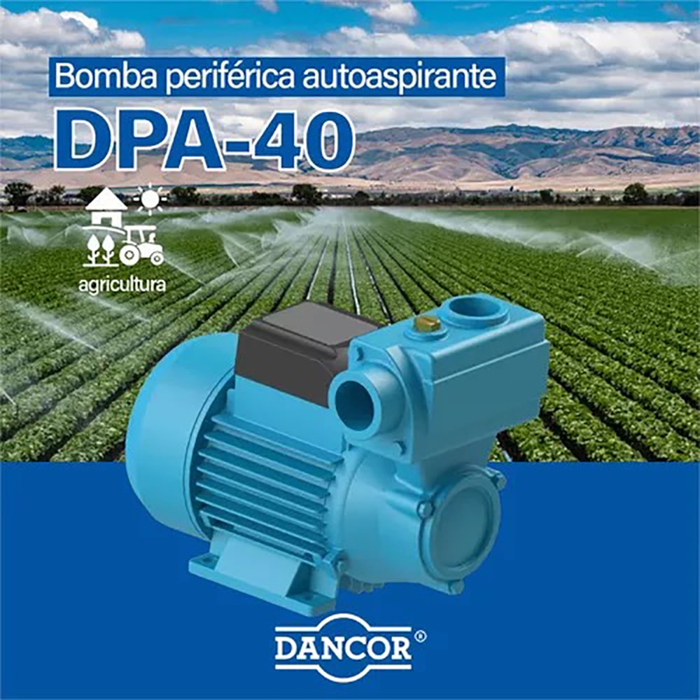 Bomba Periférica Autoaspirante DPA-40 1/2cv Bivolt Dancor