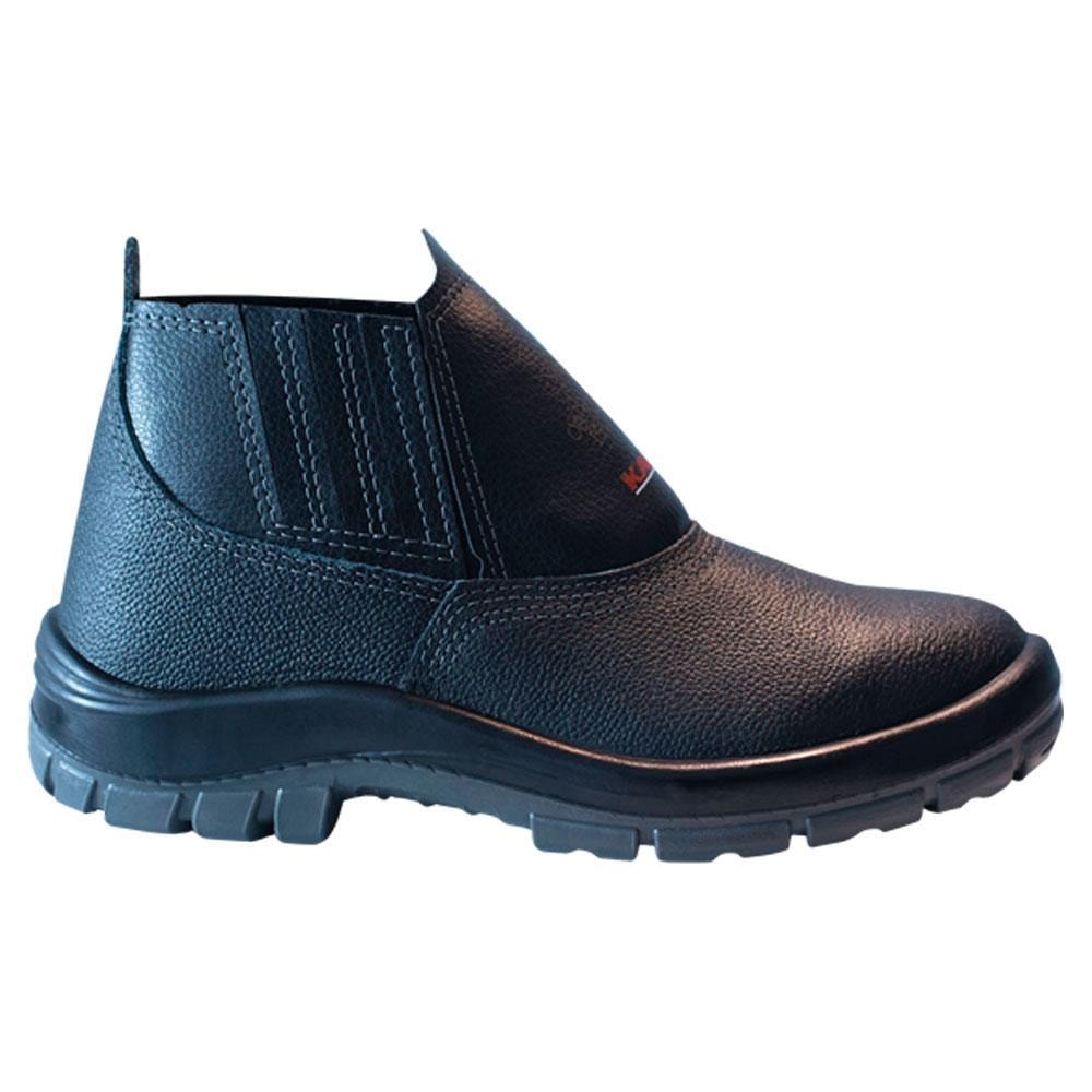 Bota Botina Bidensidade Com Bico Pvc Kadesh