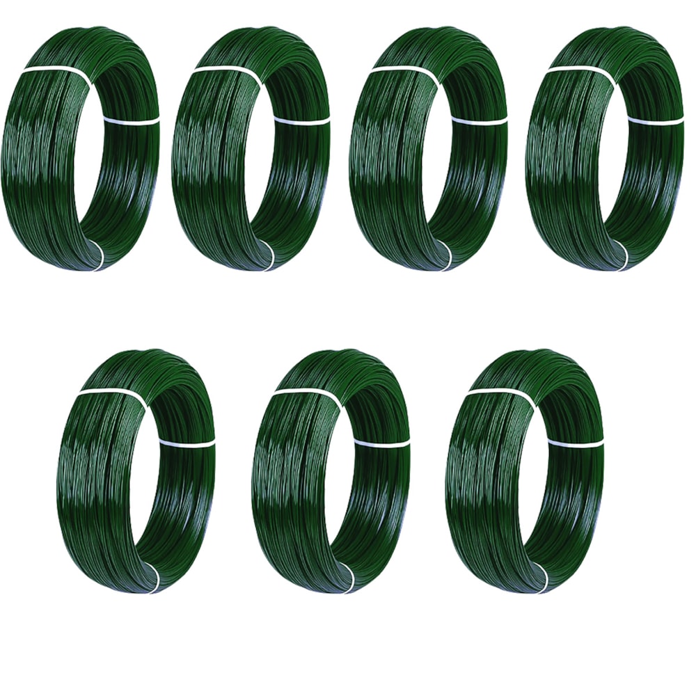 Caixa com 20 unid Arame Verde Revestido em PVC BWG 18 1kg Algom