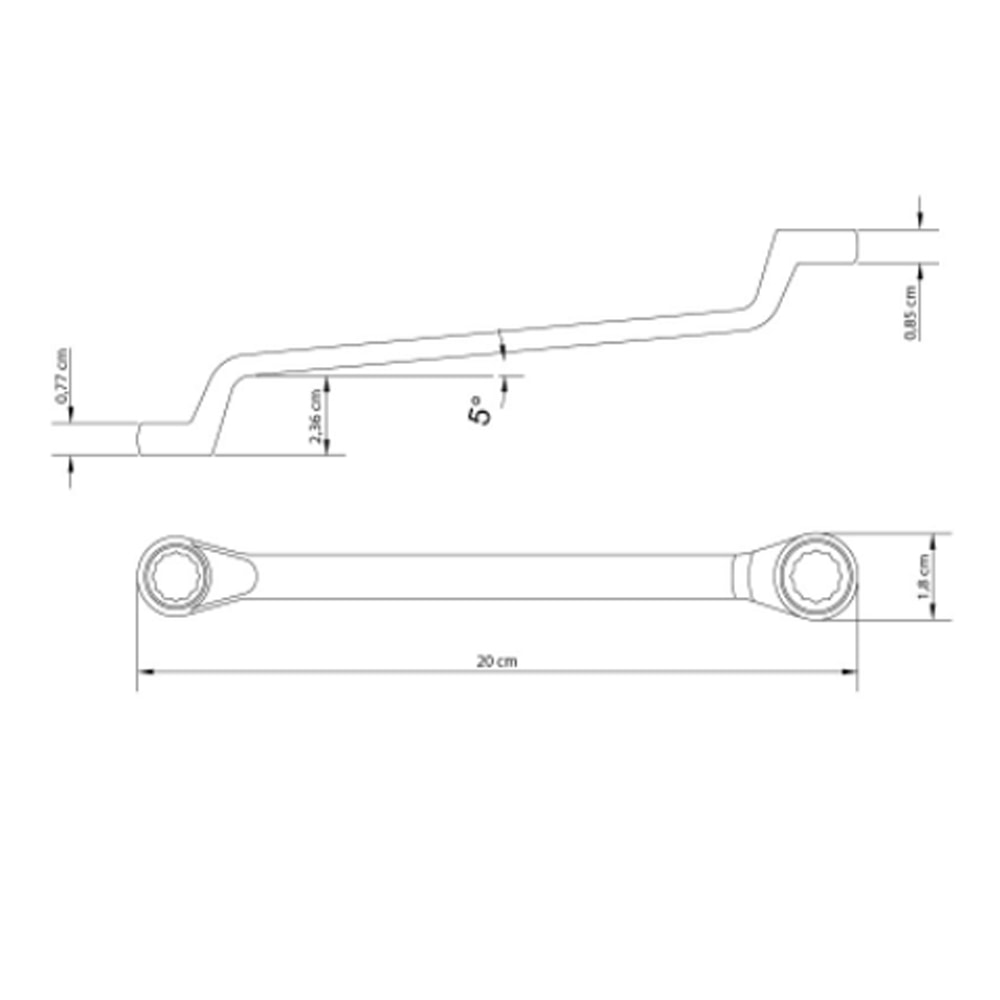 Chave Estrela 10x11mm Tramontina