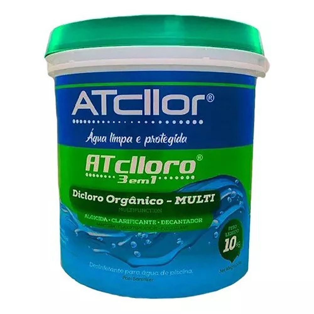 Cloro Granulado 3x1 Balde 10kg Limper Atcllor