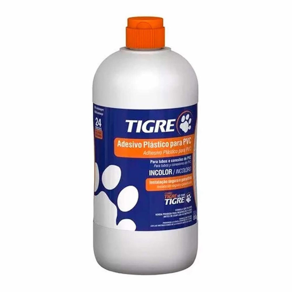 Cola Adesivo PVC Incolor 850g Tigre