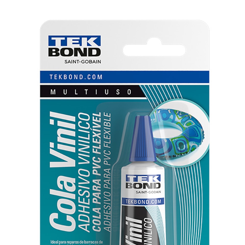 Cola Vinil para PVC em Geral 17gr Tekbond