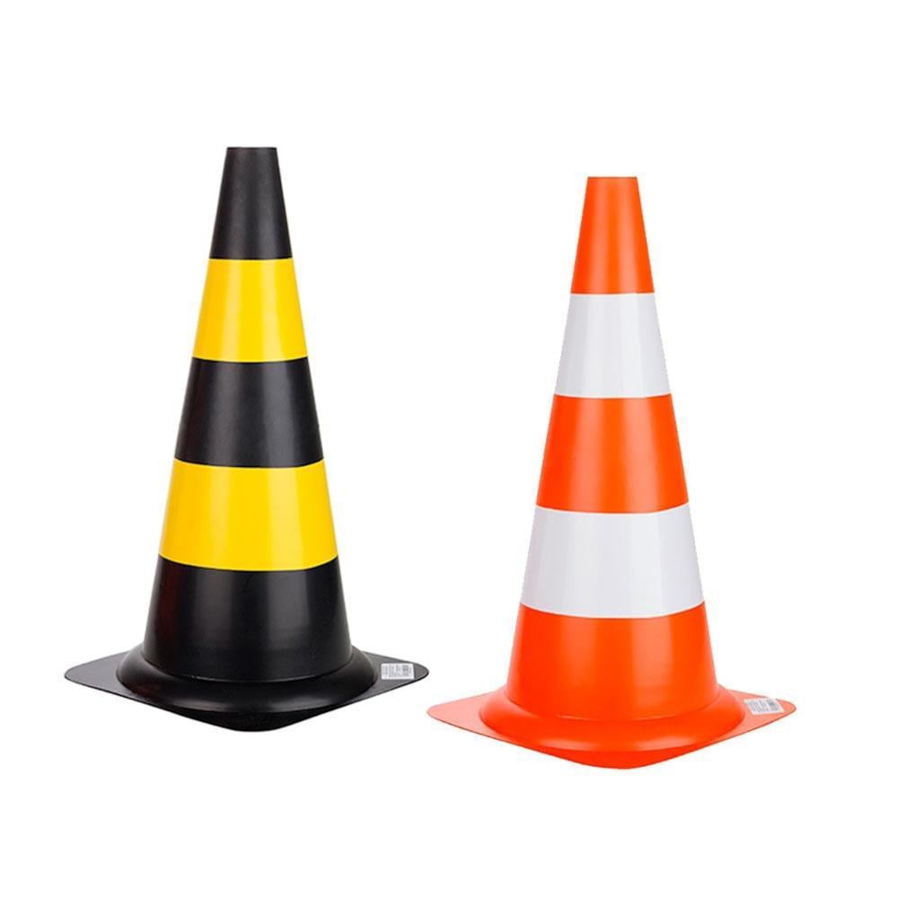 Cone Rígido de Sinalização 50cm Deltaplus