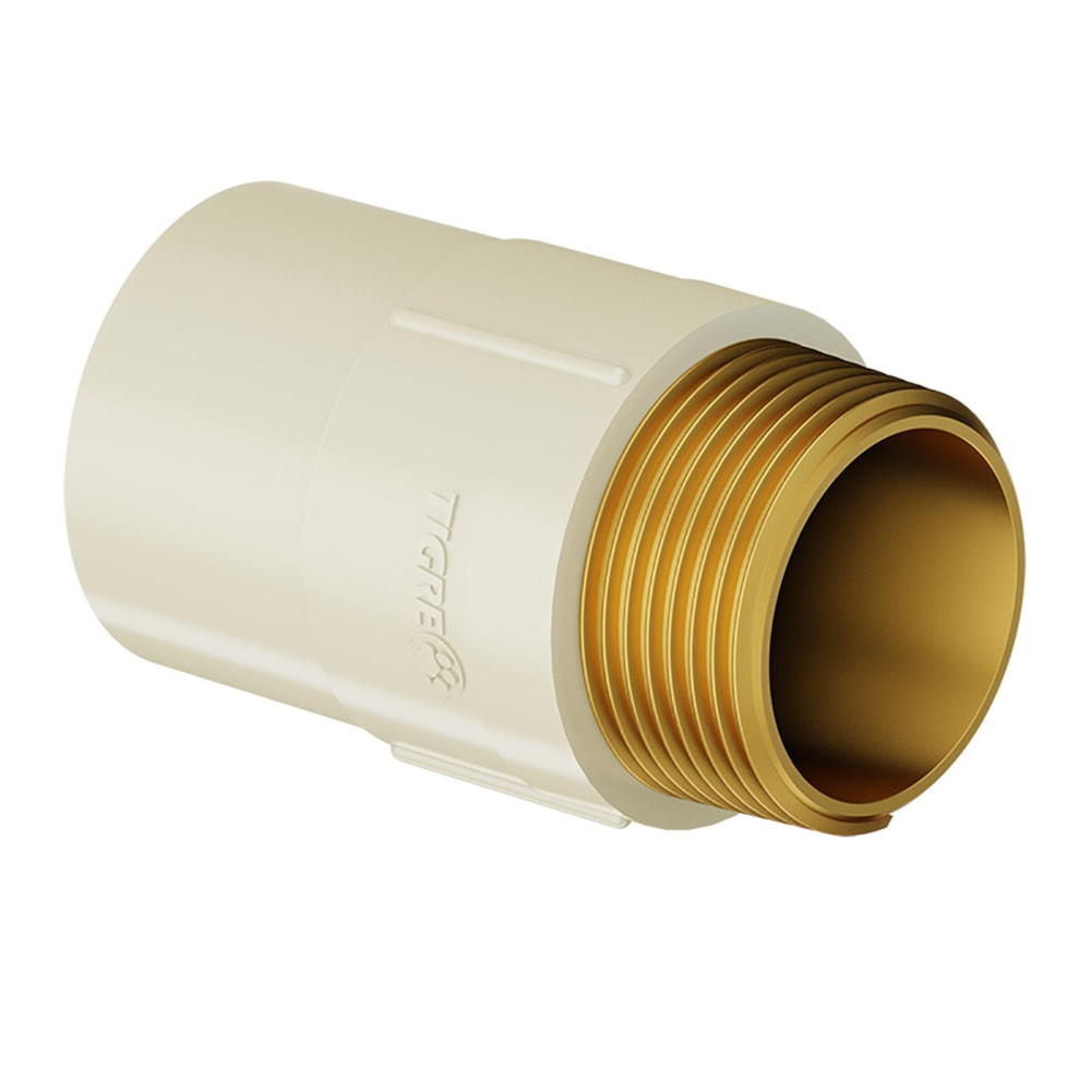 Conector Agua Quente Aquatherm CPVC 22mm X 1/2" Tigre