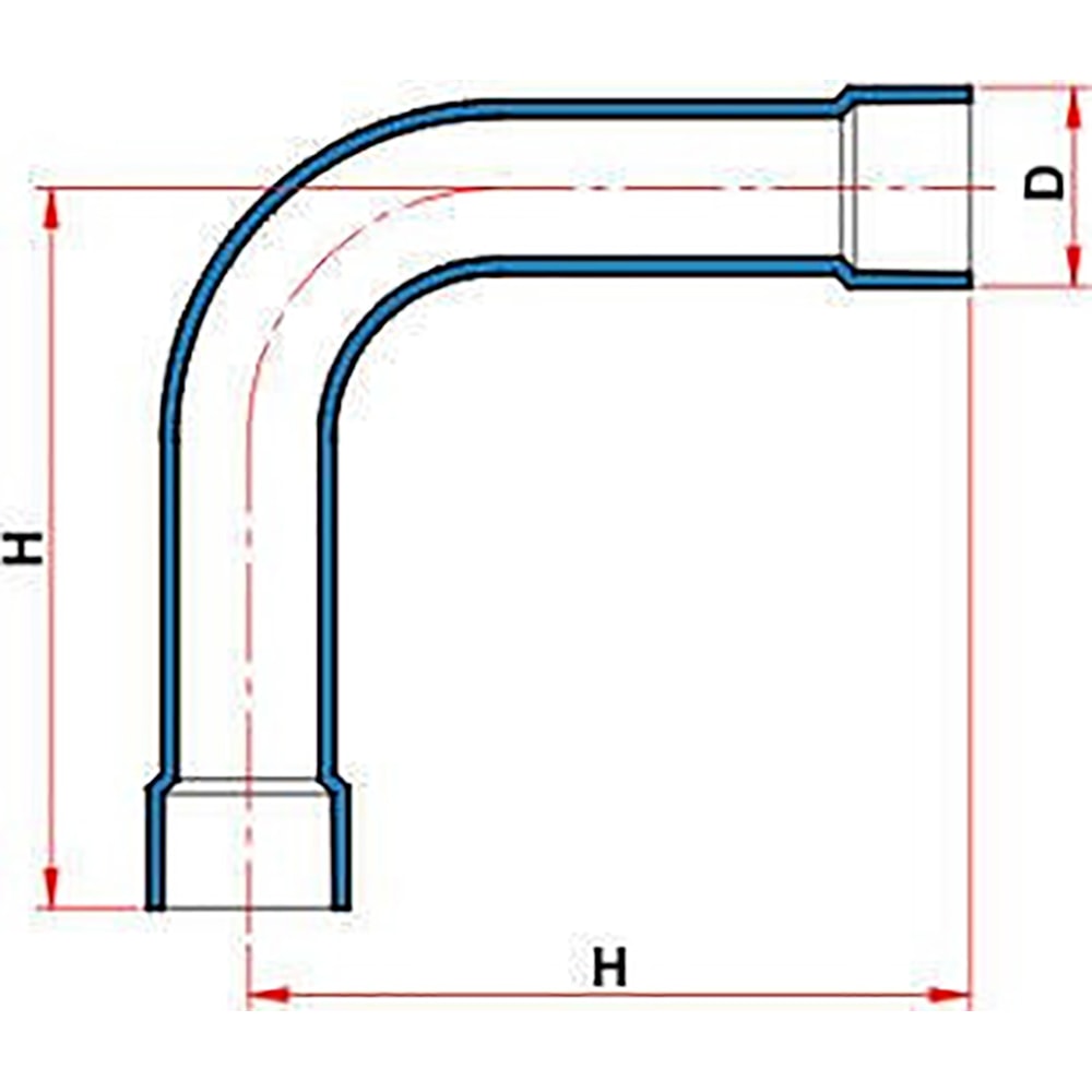 Curva Condulete 90º Top 3/4" Tigre