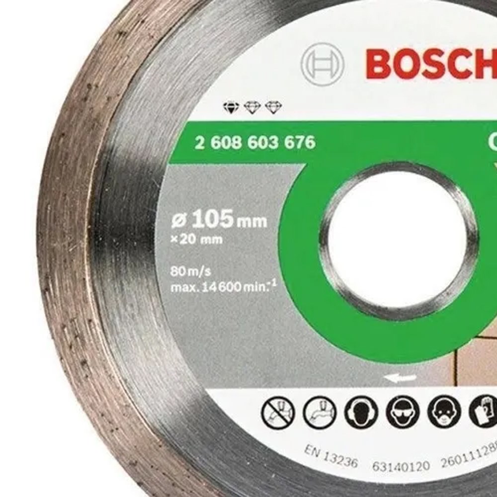 Disco Diamantado Bosch Liso 105mm