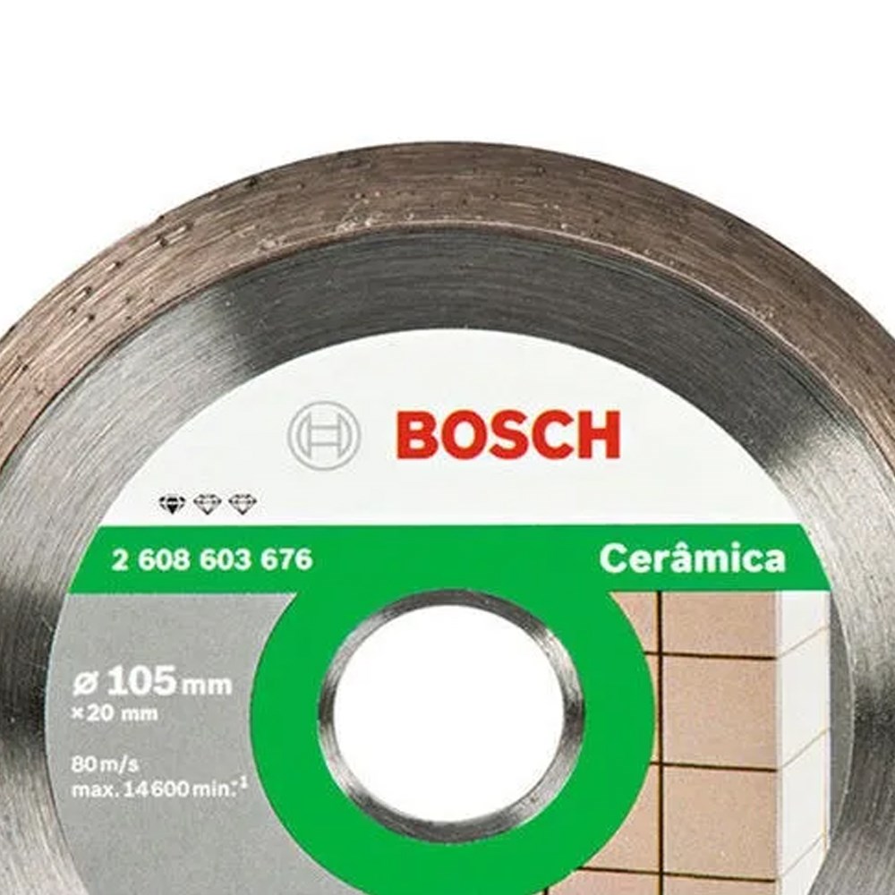 Disco Diamantado Bosch Liso 105mm