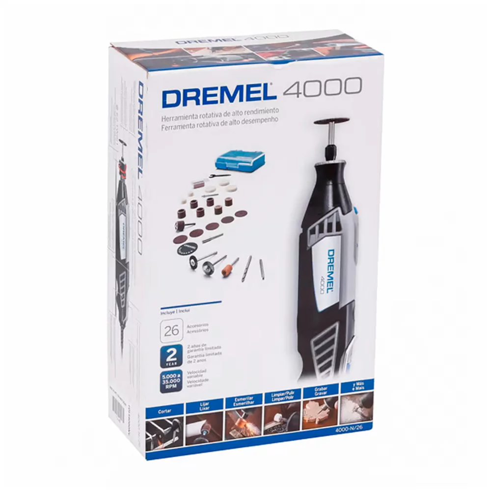 Dremel Microretífica 4000 N/26