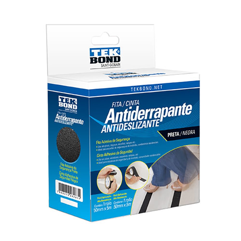 Fita Antiderrapante 50mm X 5m Tekbond