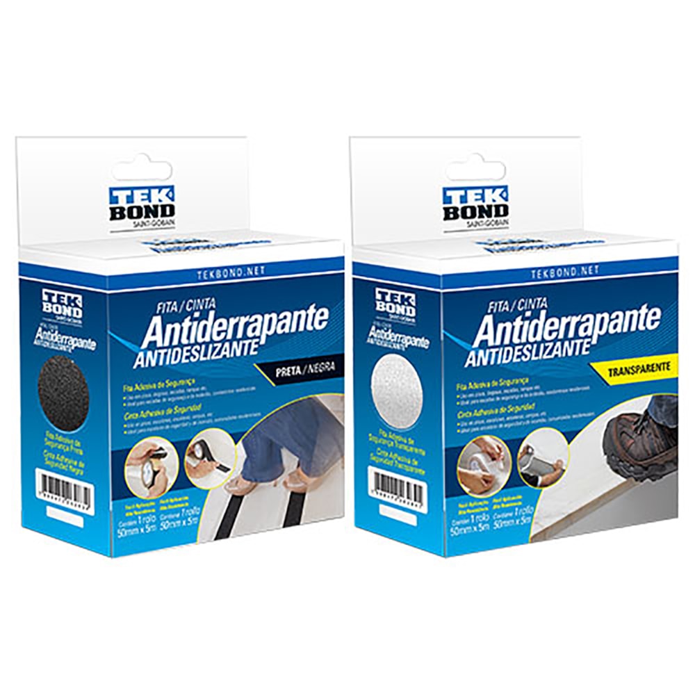 Fita Antiderrapante 50mm X 5m Tekbond