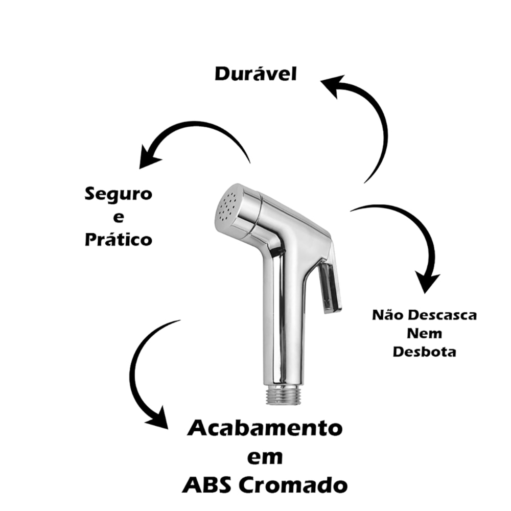 Gatilho ABS Cromado Oliveira Metais