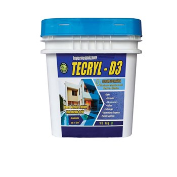 Impermeabilizante Acrílico 15kg Tecryl D3