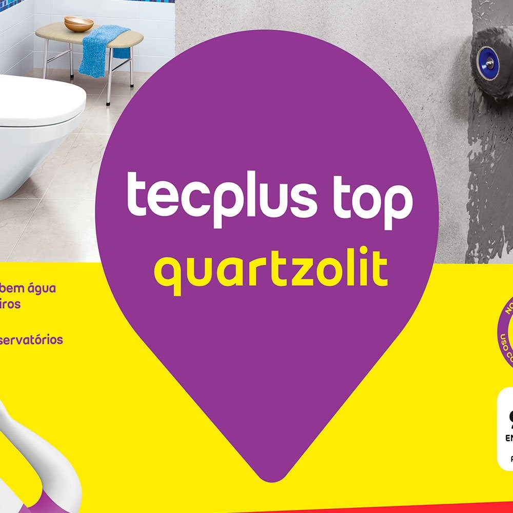 Impermeabilizante Tecplus Top Caixa 18kg Quartzolit