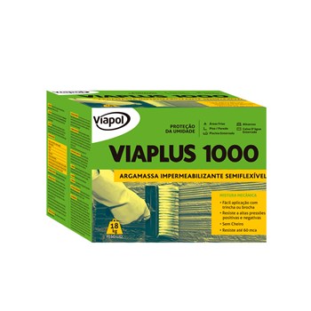 Impermeabilizante Viaplus 1000 18kg Viapol