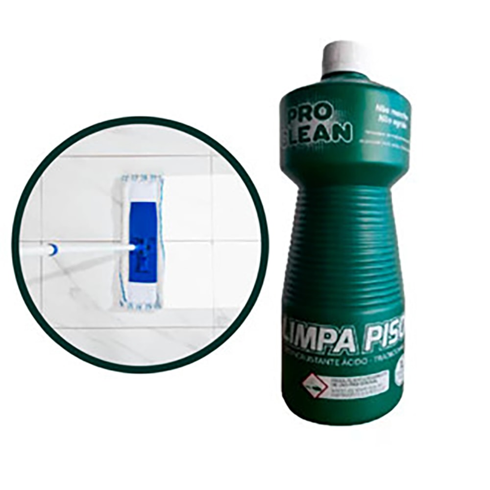 Kit 12 Unidades Limpa Piso 1 Litro Proclean