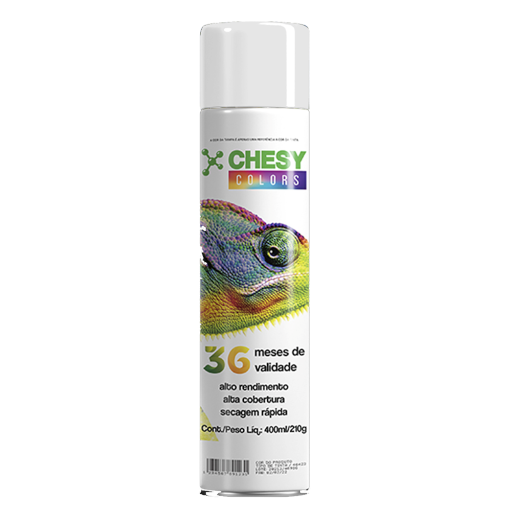 Kit 6 Latas de Spray Verniz para Uso Geral 400ml Chesy