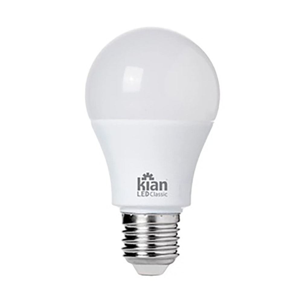 Kit Com 10 Lâmpada Led Bulbo Kian 12w Amarela 3000k Bivolt