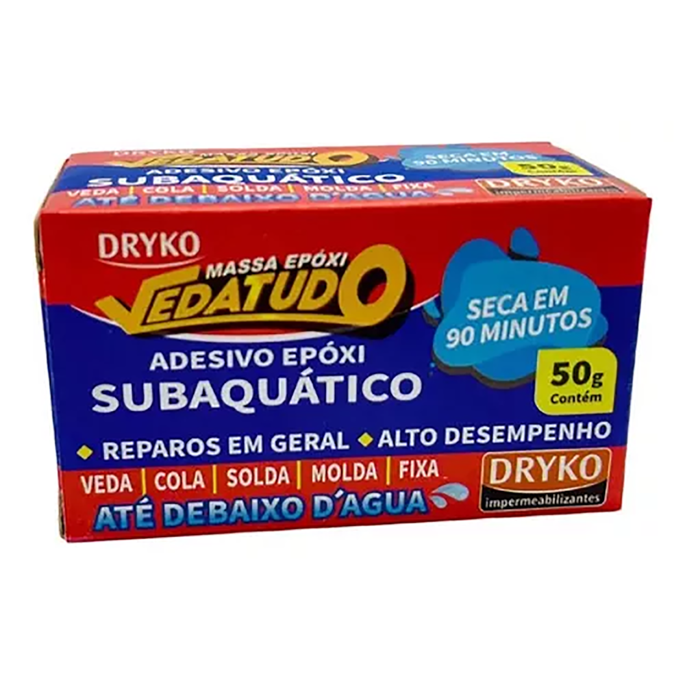 Kit Com 10 Massa Epoxi Para Caixa D’agua 50g S.O.S