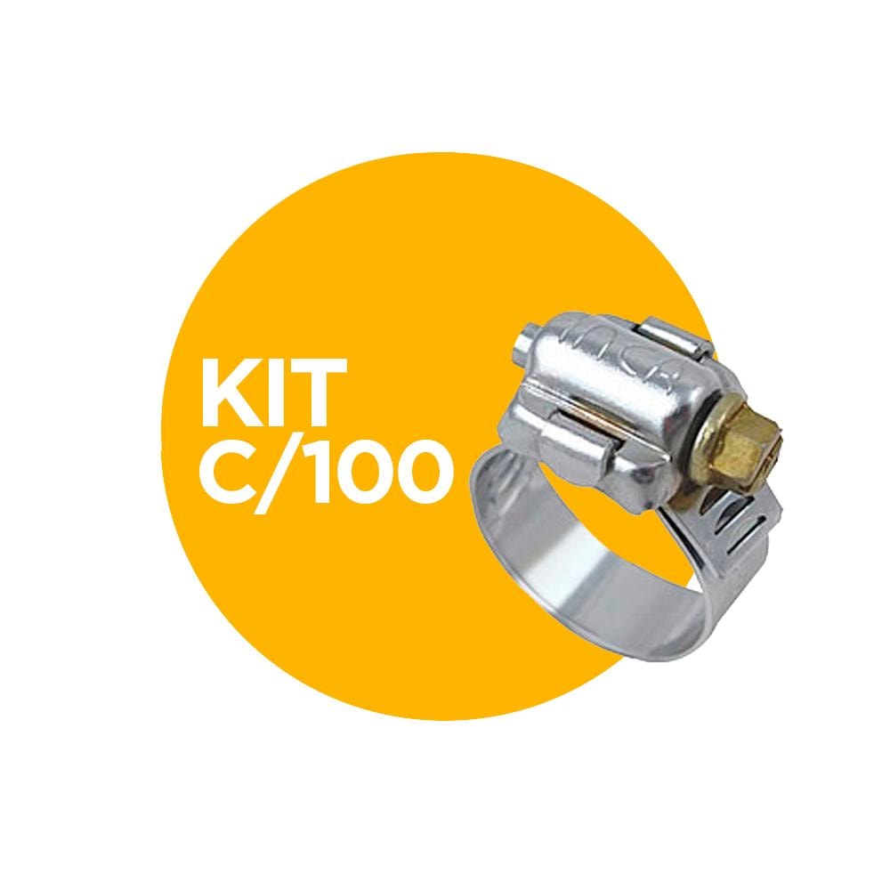 Kit Com 100 Abra adeiras Rosca S Fim 3 8x1 2 Inca Casa E Garagem kit-com-100-abra-adeiras-rosca-s-fim-3-8x1-2-inca-casa-e-garagem