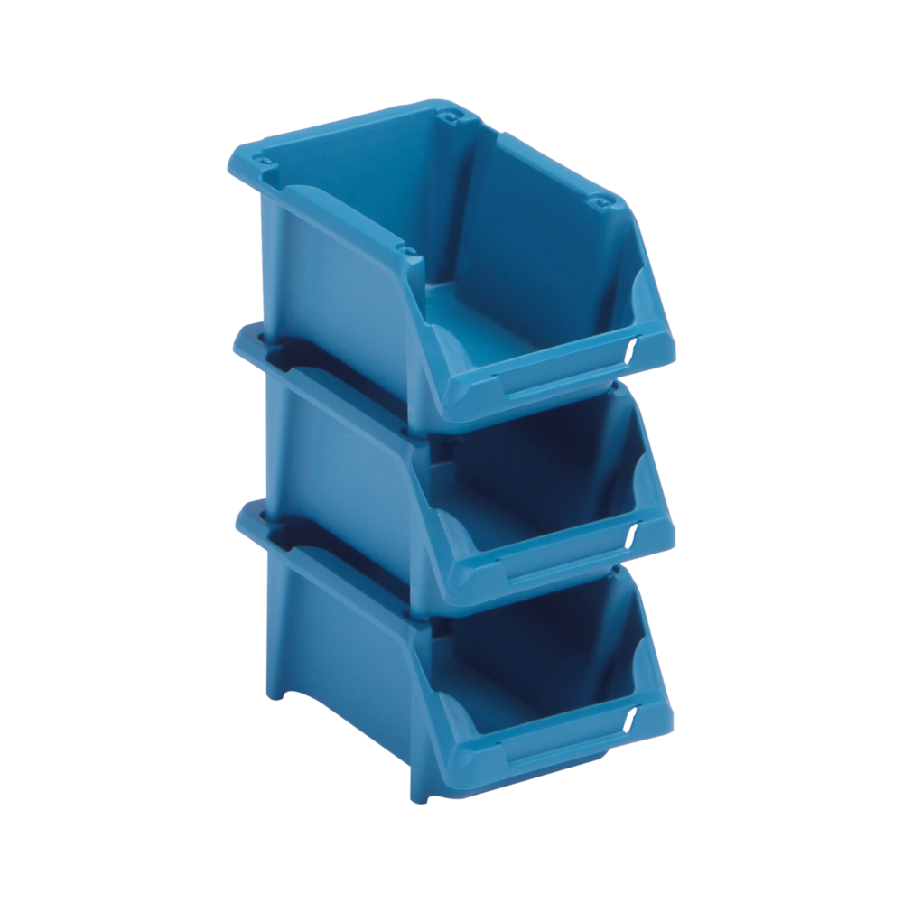 Kit com 12 Gavetas de Plastico Organizadora Empilhavel N3 Presto