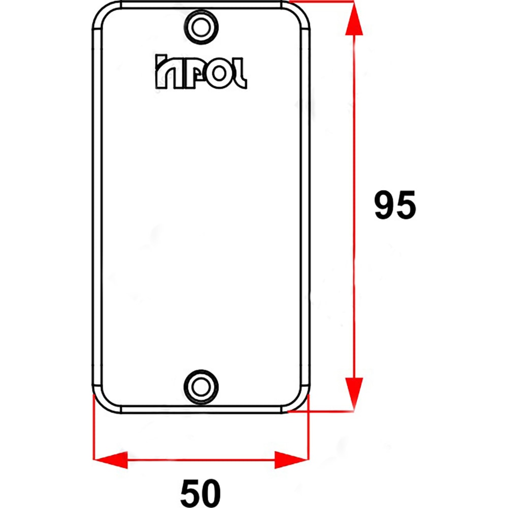 Kit com 12un Tampa Cega Condulete PVC 1” Inpol