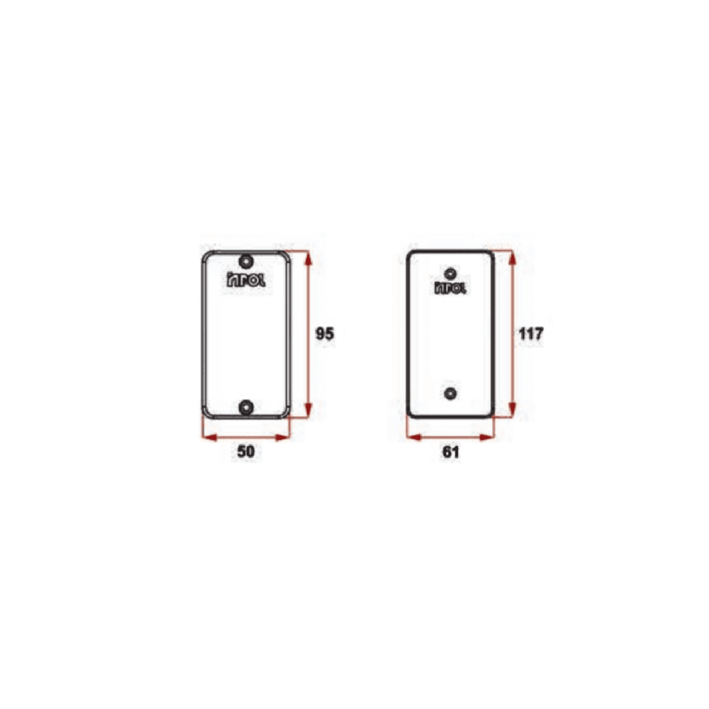 Kit com 20 Tampas Cega Para Condulete 3/4 Cinza Inpol