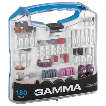 Kit de Acessórios Para Microrretífica G19507AC Gamma 151 peças