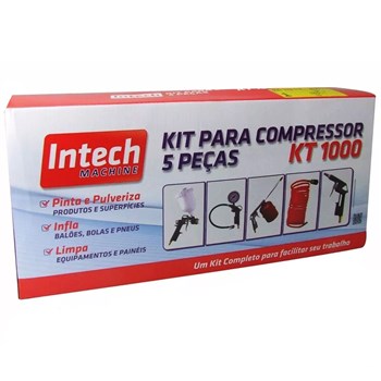 Kit para Compressor 5 Peças KT1000 Intech Machine