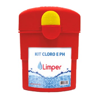 Kit Teste Análise Cloro x PH Limper Atcllor