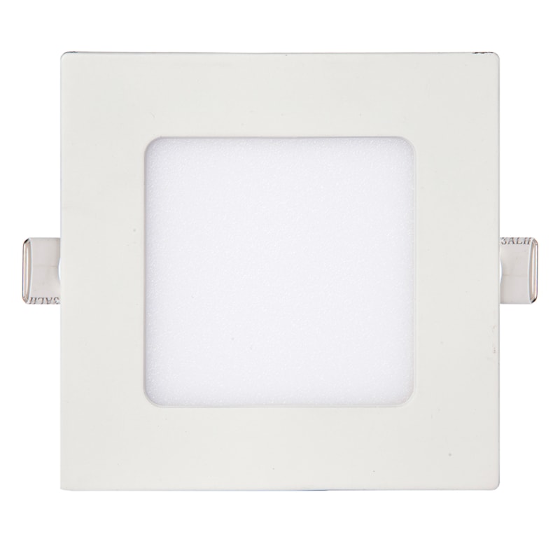 Luminária Led Embutir Quadrada Slim 3W 6000K Kian Casa e Garagem