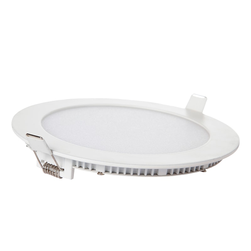 Luminária Led Embutir Redonda Slim 24W 3000K Kian Casa e Garagem