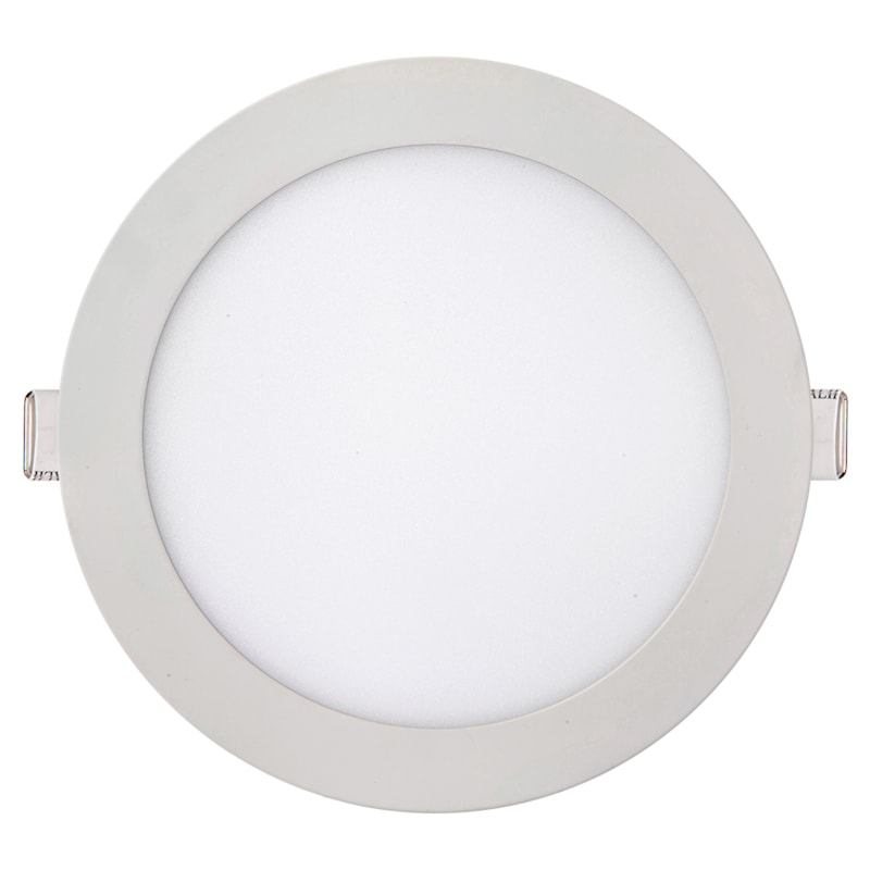 Luminária Led Embutir Redonda Slim 24W 3000K Kian Casa e Garagem