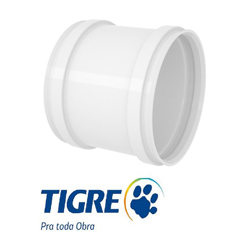 Luva De Correr PVC Com Anel Para Tubo Esgoto 40mm Tigre