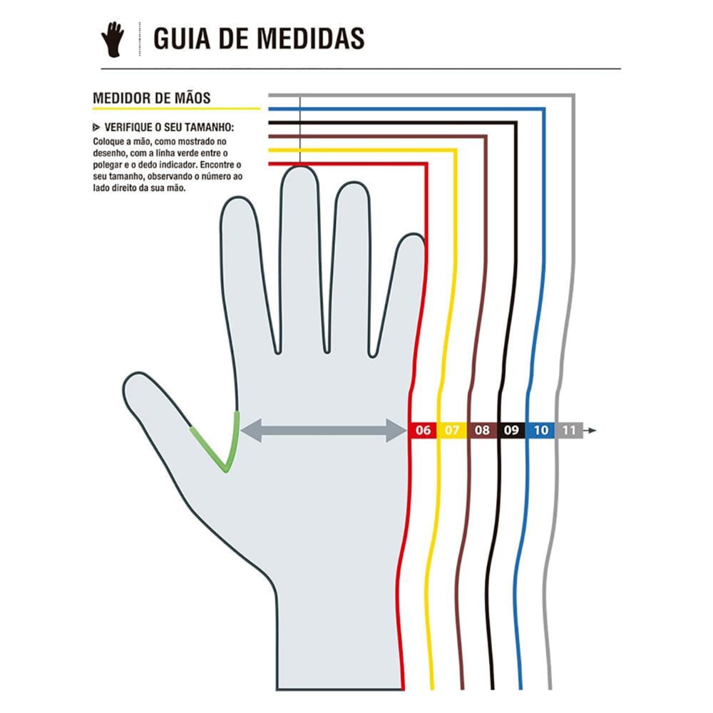 Luva Poliéster Algodão e Latex Natural Deltaplus