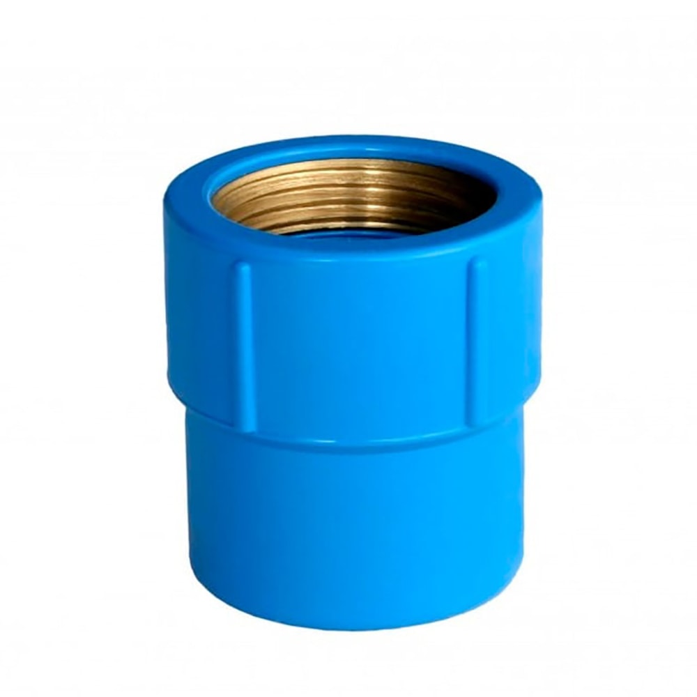 Luva Redução PVC Soldável Azul Bucha 25mm X 1/2" Tigre