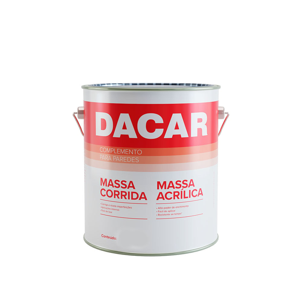 Massa Acrilica Branco Dacar