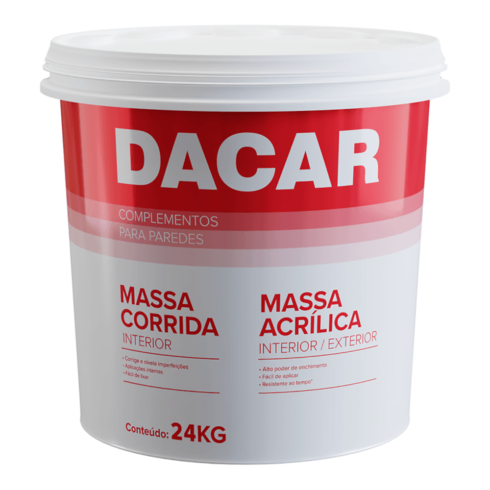 Massa Corrida Dacar 24kg