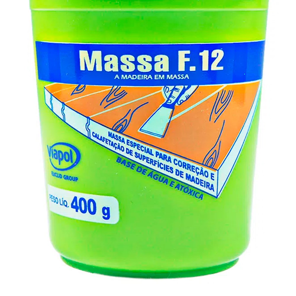 Massa Marfim F12 400g Viapol