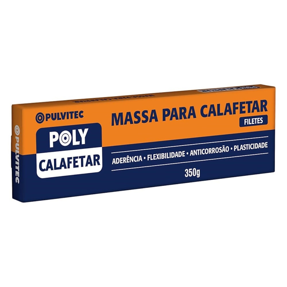 Massa Para Calafetar 350g Pulvitec