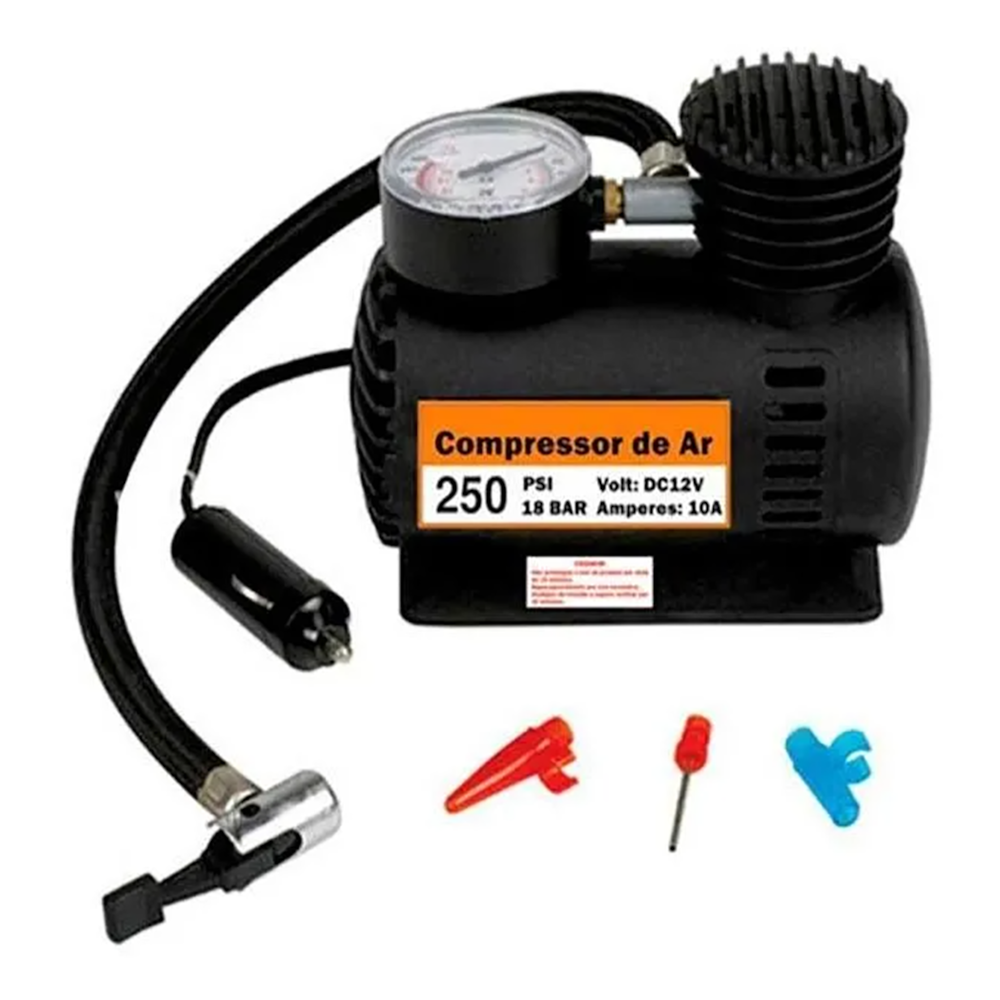 Mini Compressor De Ar 12v Bestfer