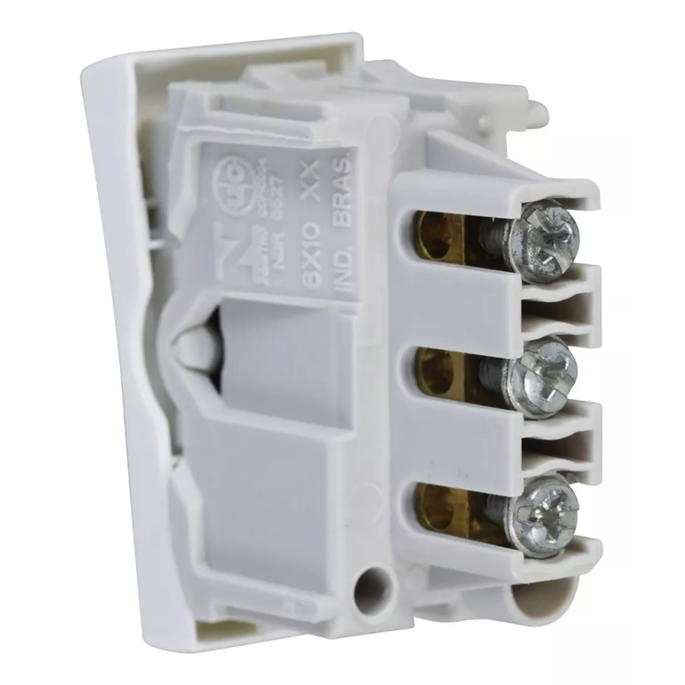 Modulo Interruptor Paralelo Branco 10a 250v Pial Plus