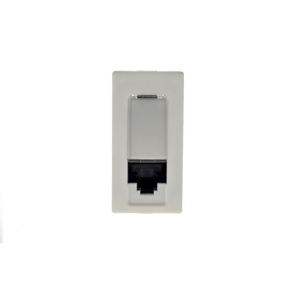 Modulo Tomada Rede RJ45 Branco Cat 5e Pial Plus