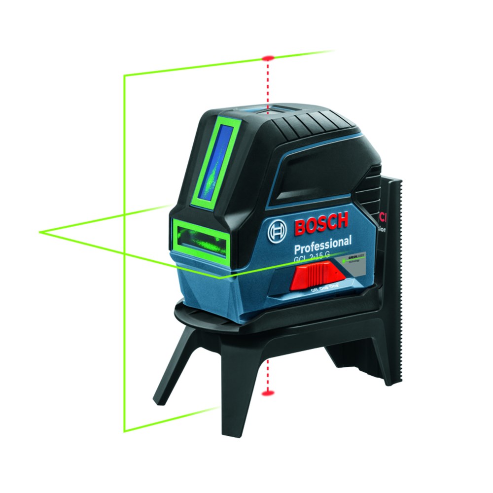 Nível Laser De Linhas E Pontos 15m Verde Gcl 2-15 G Bosch